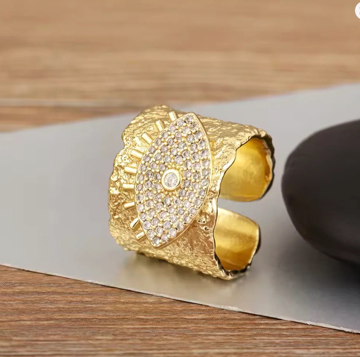Chunky Wide Open Ring